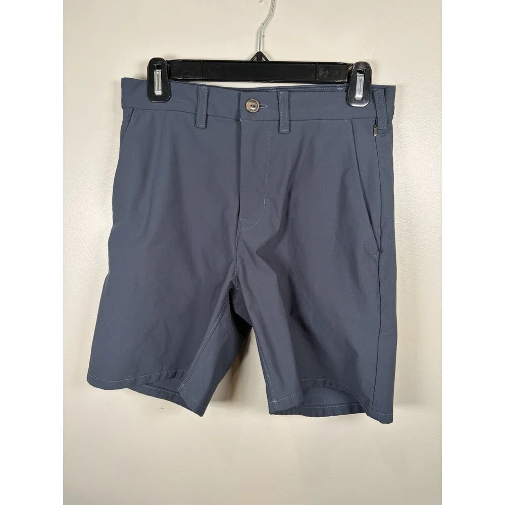 Patagonia Men's Transit Traveler Shorts Size 28 Blue Performance Stretch Chino